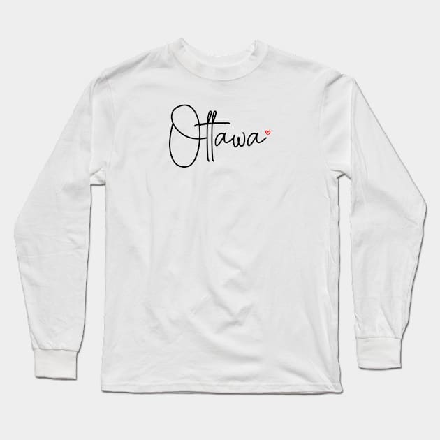 Ottawa Long Sleeve T-Shirt by finngifts